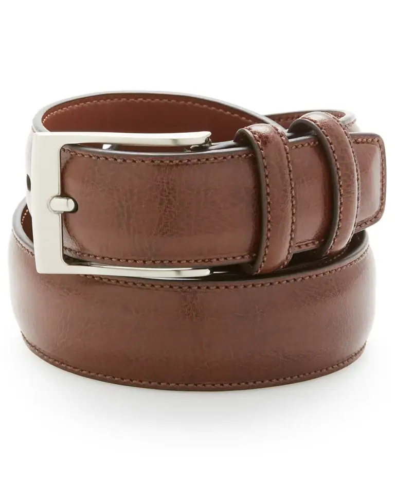 Perry Ellis Portfolio Men's Leather Belt