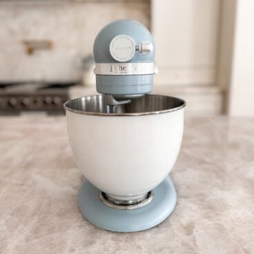KitchenAid Artisan Stand Mixer in blue