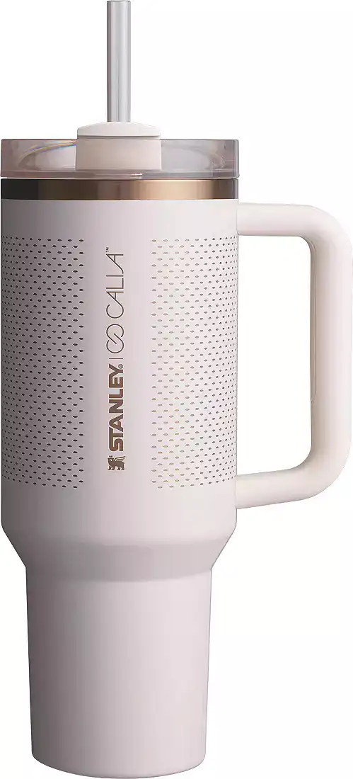 Stanley 40 oz. Quencher H2.0 FlowState Tumbler in Oat Milk