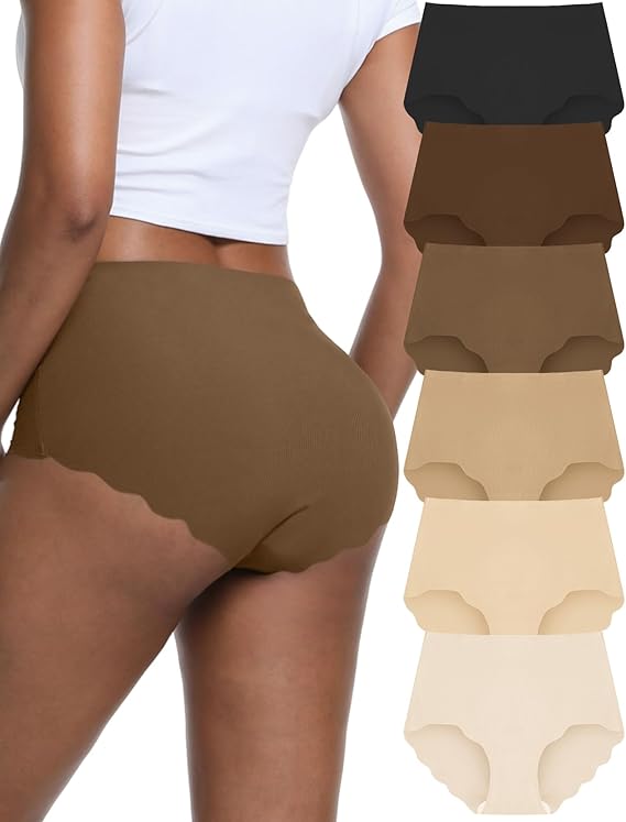 High Waisted Seamless Underwear for Women